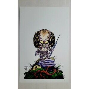 Skottie Young Exclusive PREDATOR (2022) 11x17 Art Print / Brand New (No Frame)